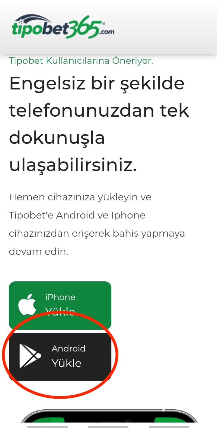 Tipobet Android