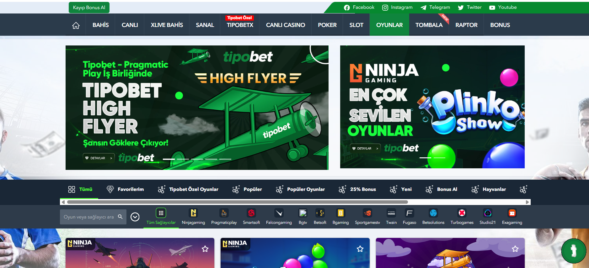 Tipobet Oyunları