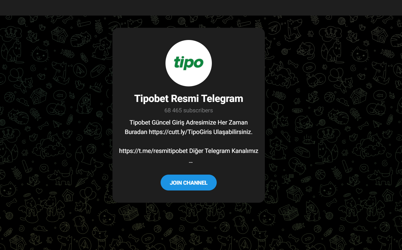 Tipobet Resmi Telegram Kanalı ile Güncel ve Güvenli Erişim