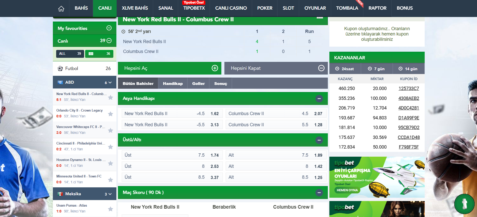 Tipobet Canlı Bahis Fırsatı ile Anlık Heyecan