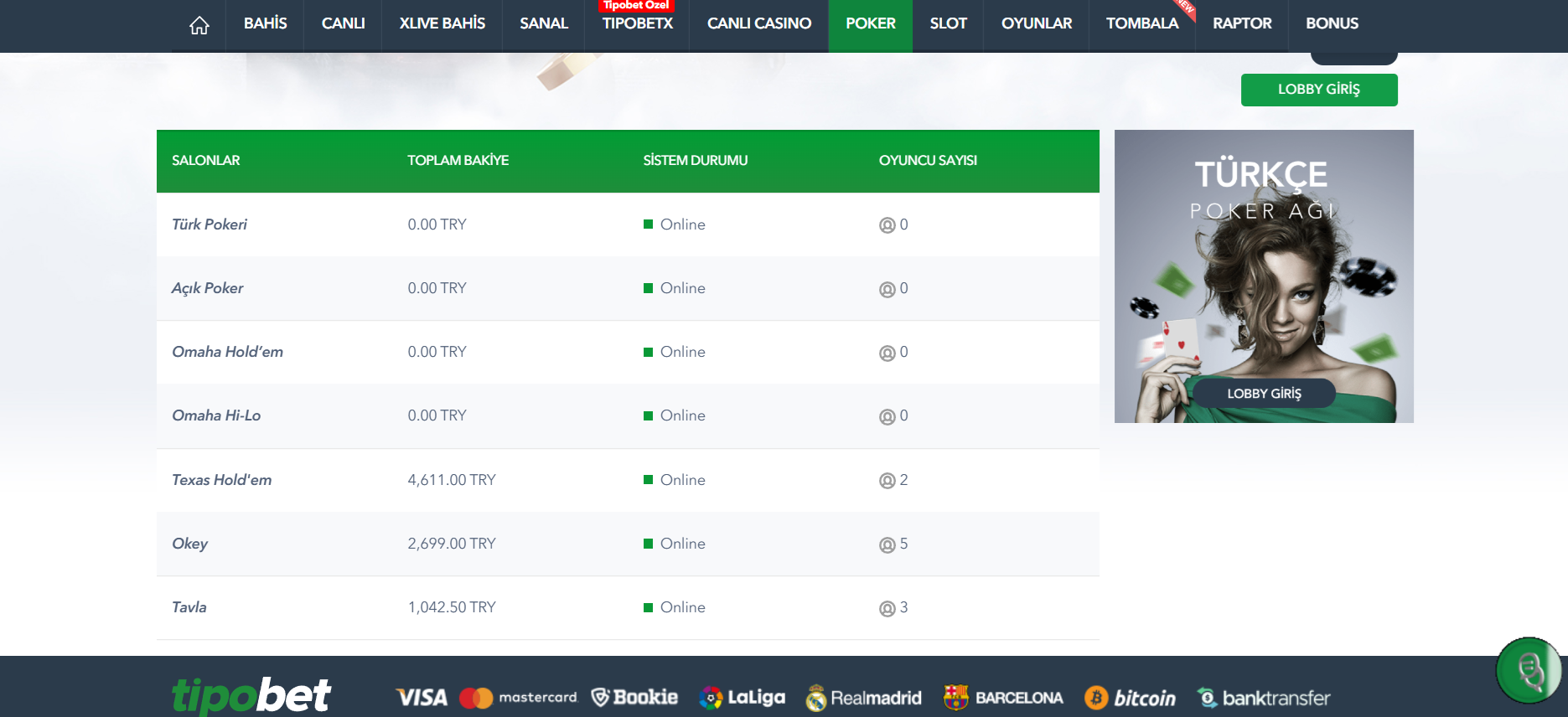 Tipobet Poker: Strateji ve Kazancın Adresi