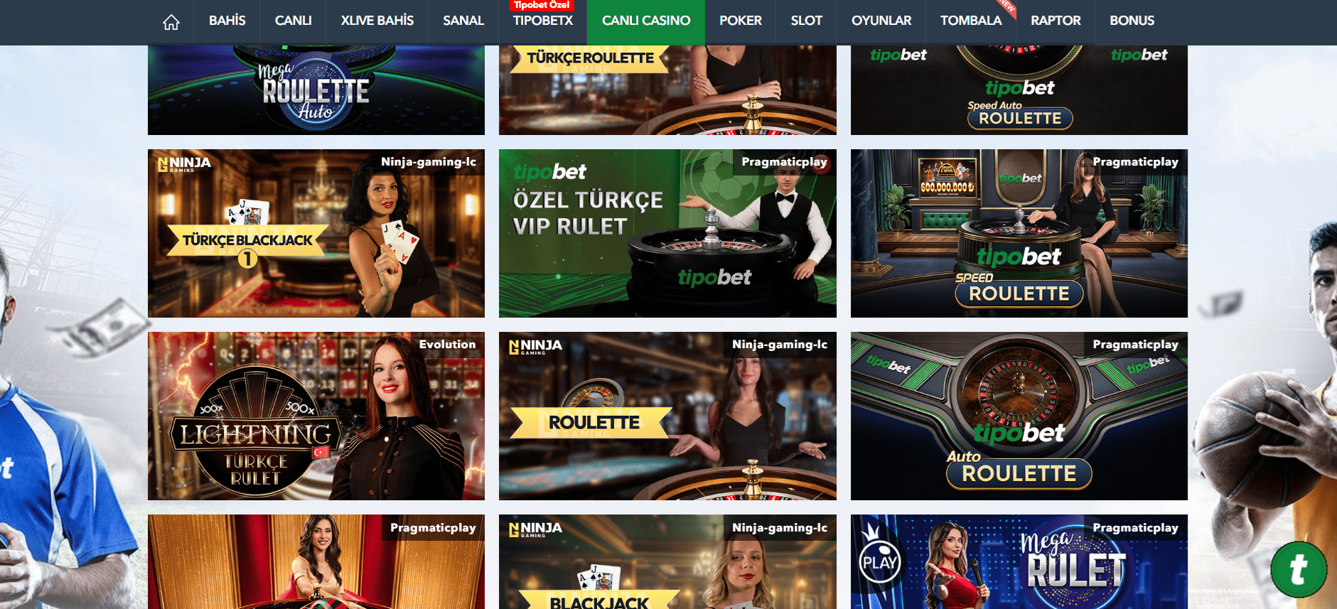 Tipobet Rulet: Şans ve Heyecanın Adresi