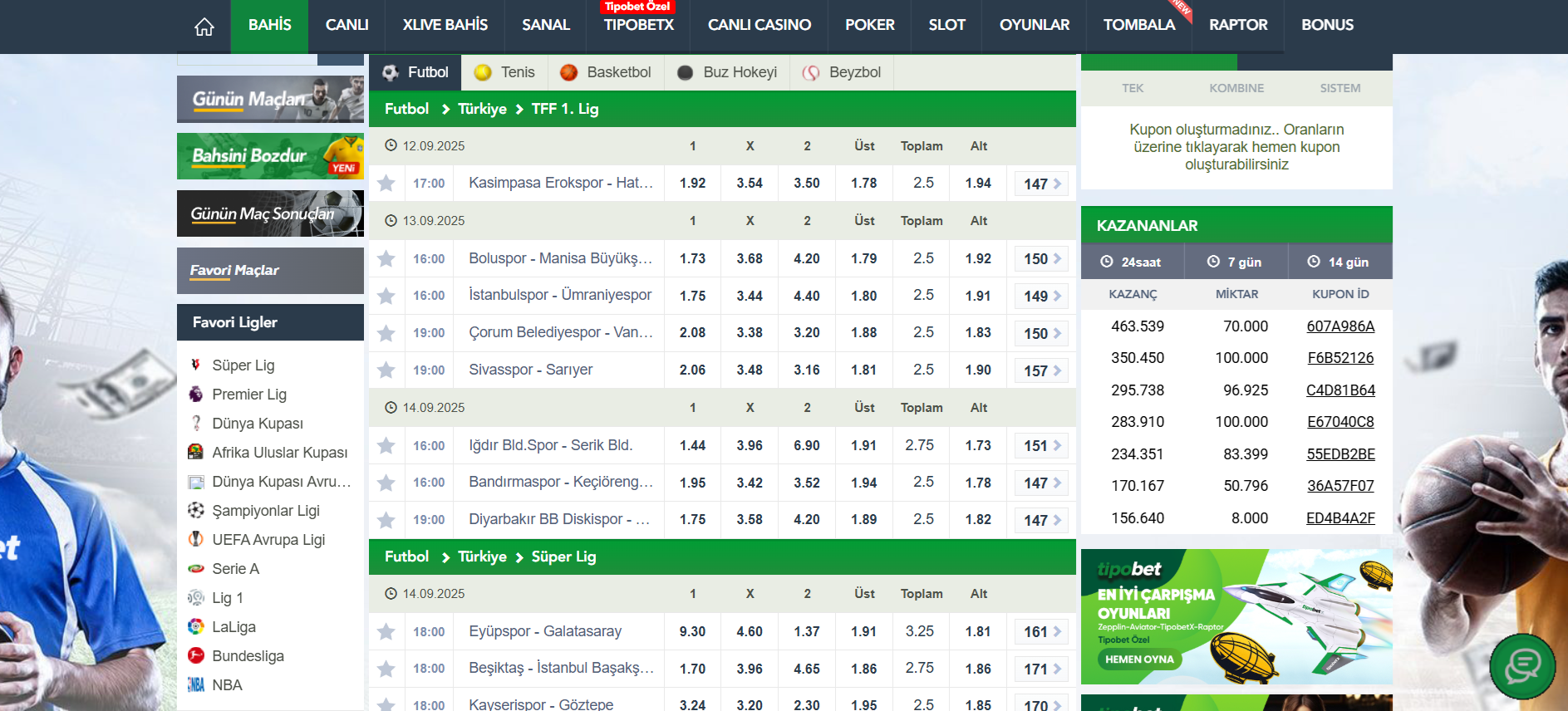 Tipobet Spor Bahisleri ile Kazanmanın Keyfi