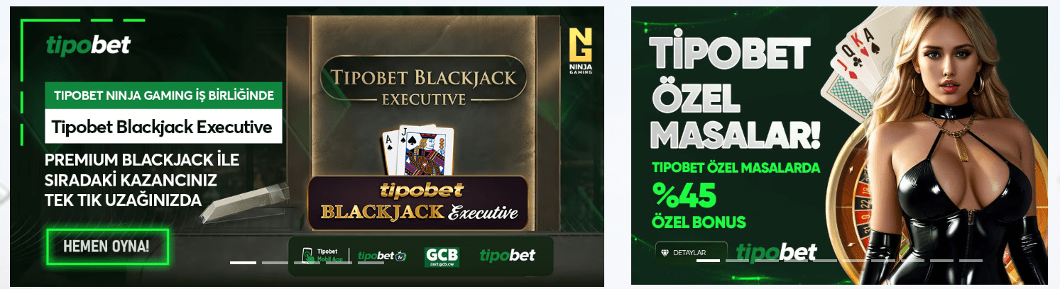 Tipobet Canlı Blackjack